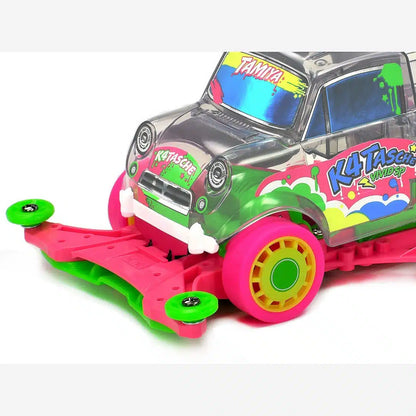 TAMIYA - mini4WD K4 Tasche Vivid Special Pink/Green (FM-A)  1/32