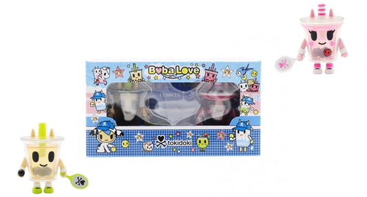 TOKIDOKI - BOBA LOVE BOBA BETTY & BOBA BOB 2 PACK