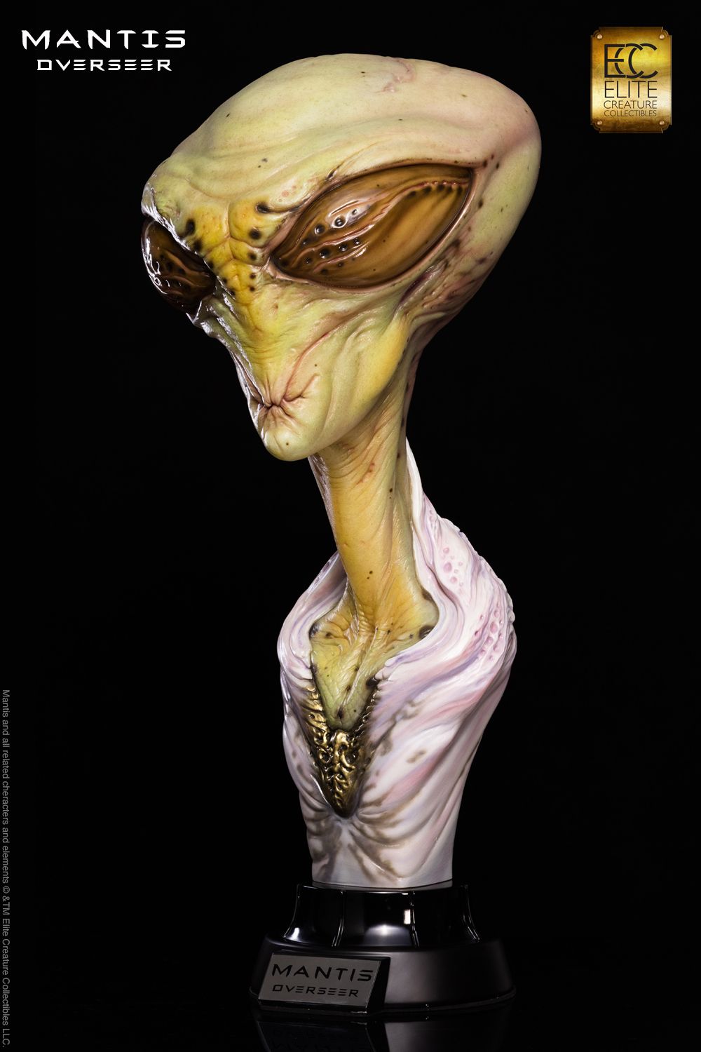 ECC ELITE CREATURE COLLECTIBLES - Mantis Overseer 1:1 Scale Bust by Steve Wang