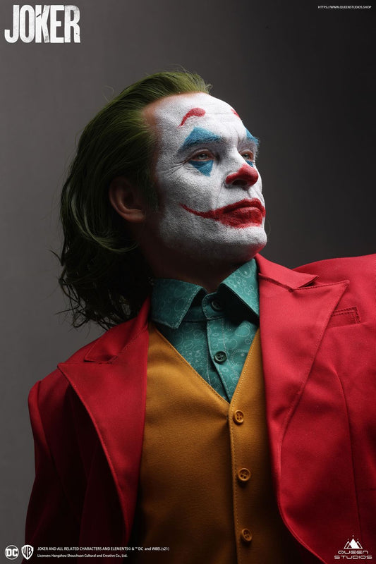 QUEEN STUDIOS - Dc Comics - Joker 2019 - Joaquin Phoenix 1:2 Scale Statue