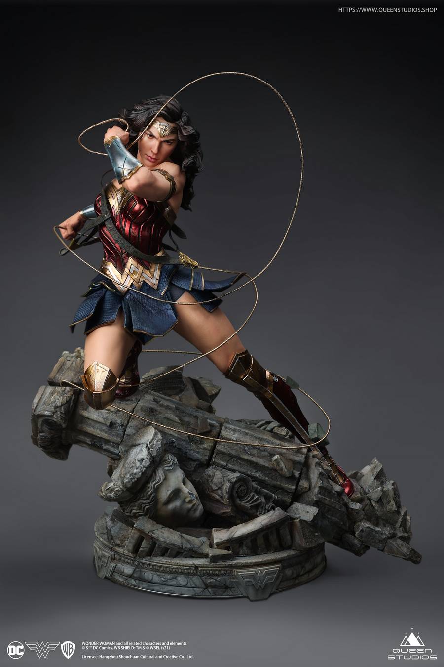 QUEEN STUDIOS - Dc Comics - Wonder Woman 1:4 Scale Statue