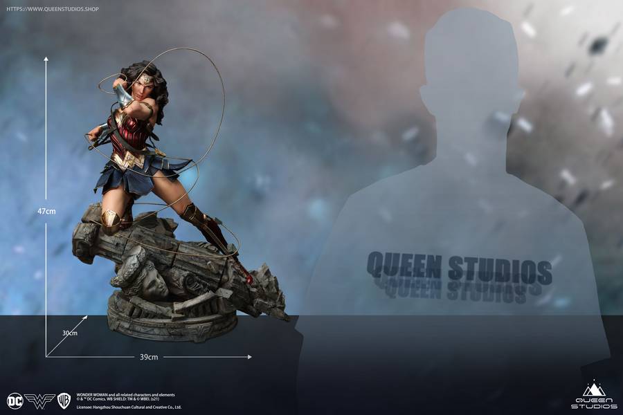 QUEEN STUDIOS - Dc Comics - Wonder Woman 1:4 Scale Statue