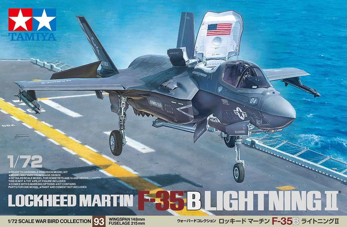 TAMIYA -  Lockheed Martin F-35B Lightning II  1/72