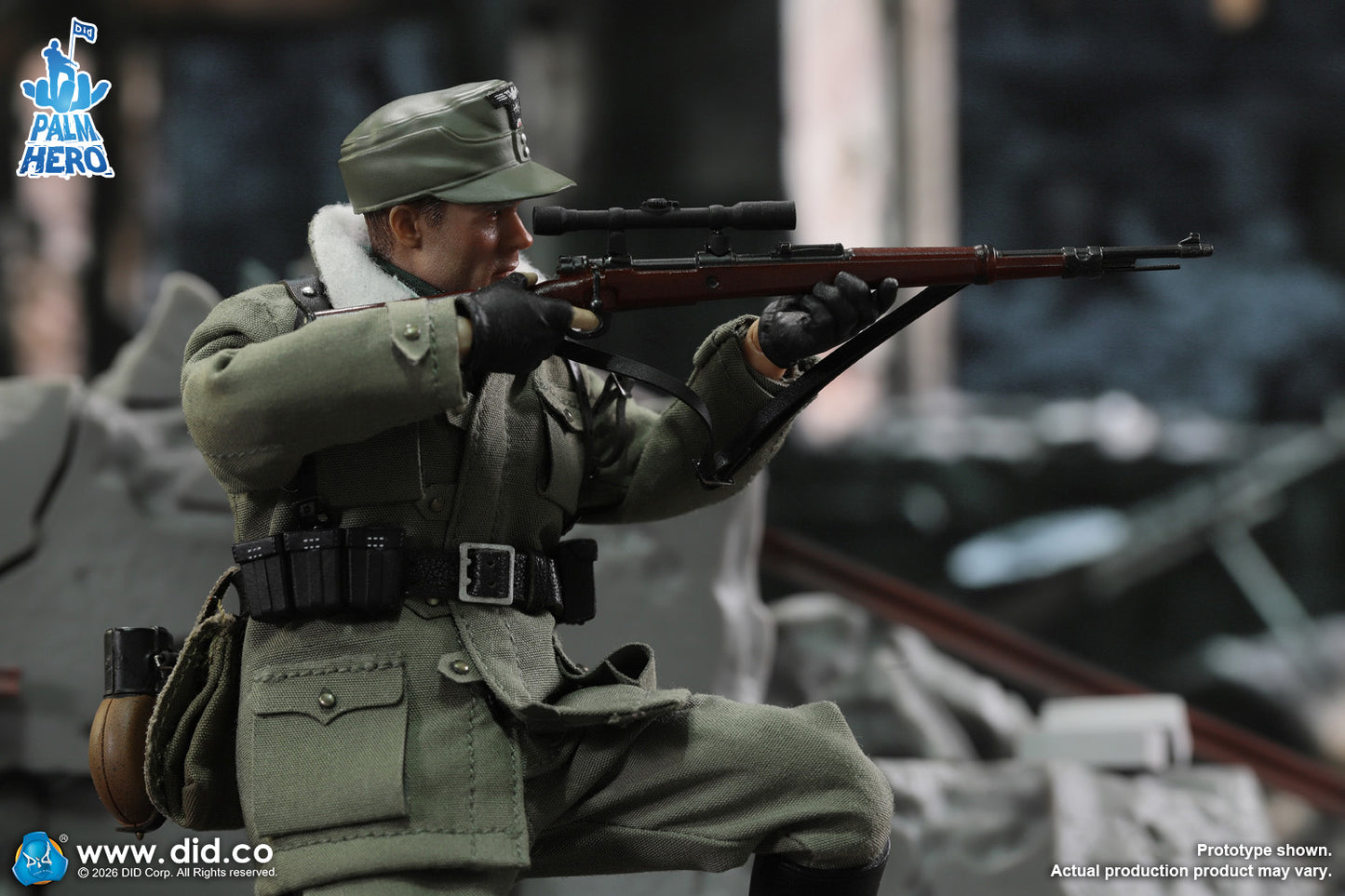 DID - XR80037 1/12 WWII Russian Sniper – Vasily Zaitsev