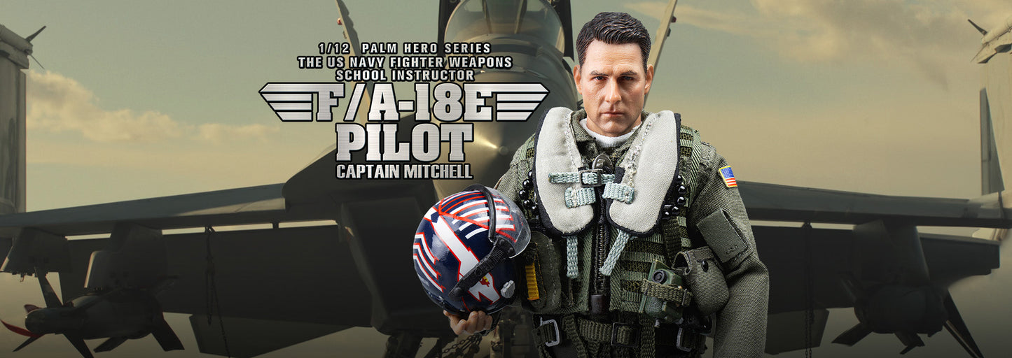DID -  The US Navy Fighter Weapons School Instructor F/A-18E Pilot – Captain Mitchell  1/12