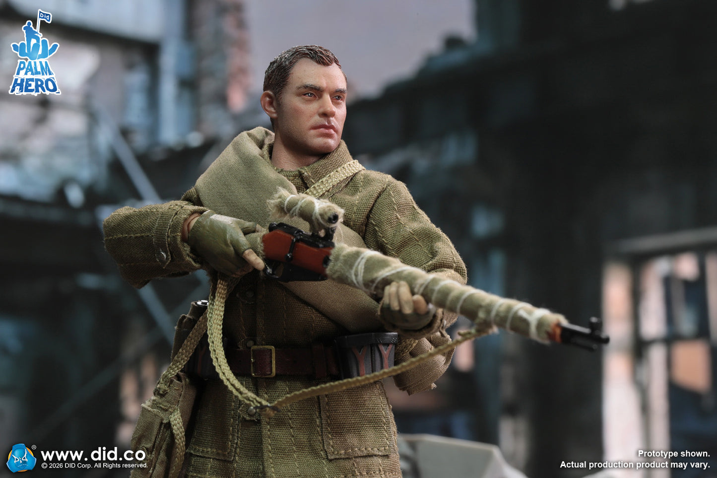 DID - XR80037 1/12 WWII Russian Sniper – Vasily Zaitsev