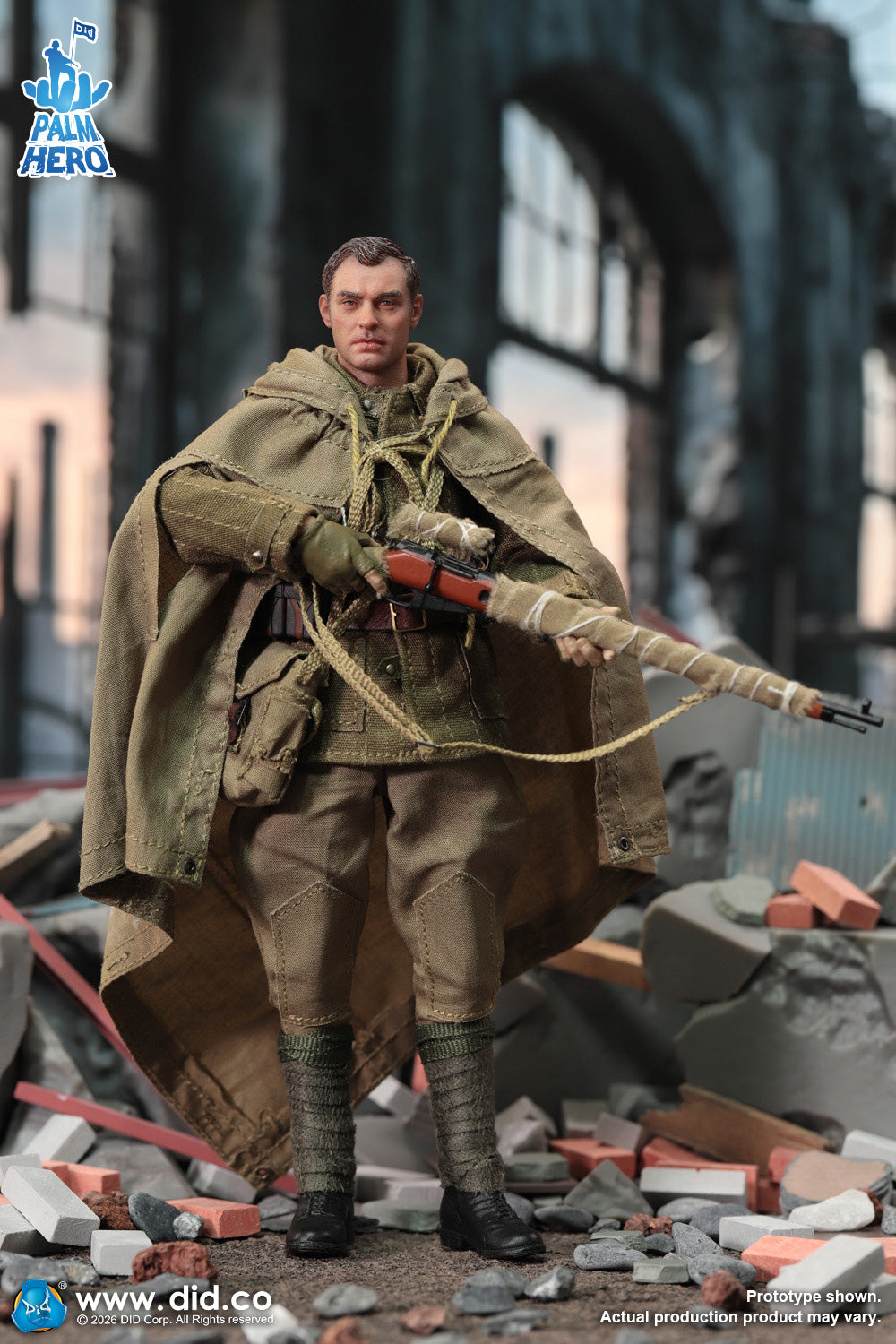 DID - XR80037 1/12 WWII Russian Sniper – Vasily Zaitsev