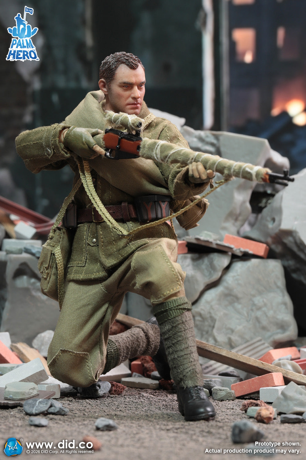 DID - XR80037 1/12 WWII Russian Sniper – Vasily Zaitsev
