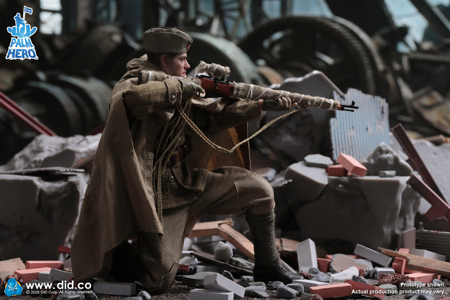 DID - XR80037 1/12 WWII Russian Sniper – Vasily Zaitsev