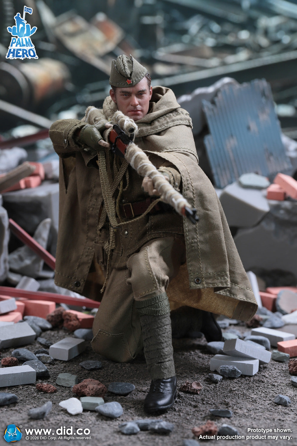 DID - XR80037 1/12 WWII Russian Sniper – Vasily Zaitsev