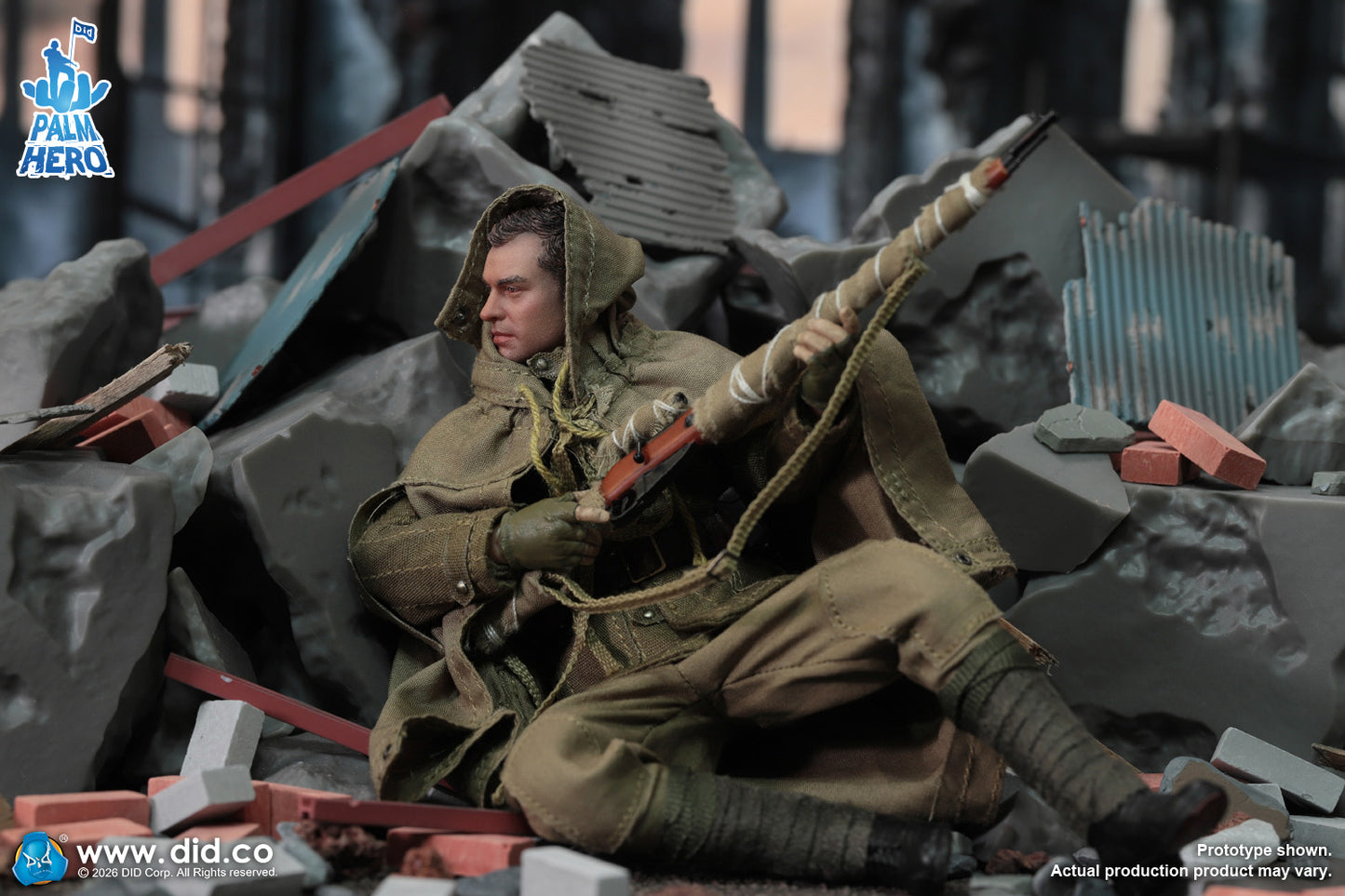 DID - XR80037 1/12 WWII Russian Sniper – Vasily Zaitsev