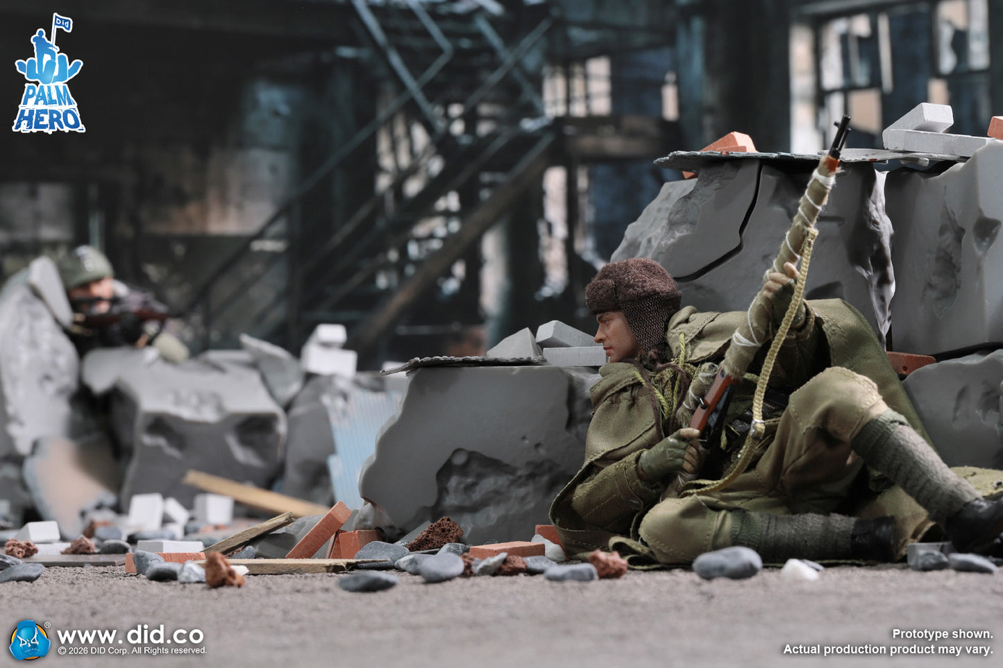 DID - XR80037 1/12 WWII Russian Sniper – Vasily Zaitsev