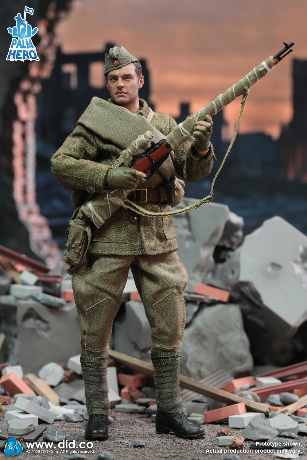 DID - XR80037 1/12 WWII Russian Sniper – Vasily Zaitsev