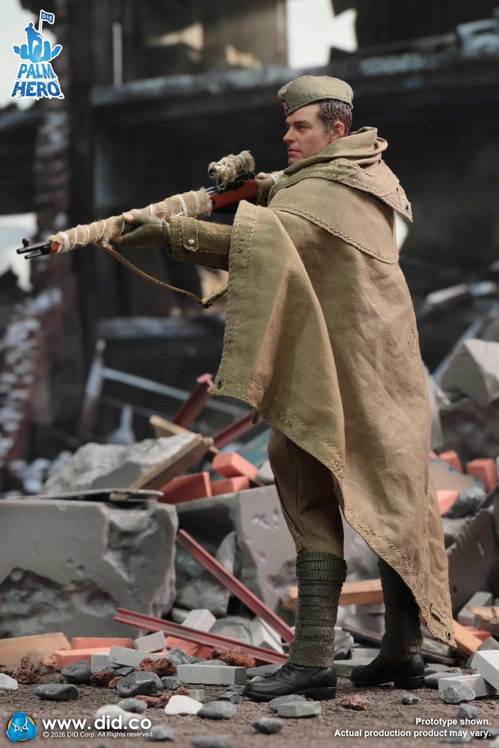 DID - XR80037 1/12 WWII Russian Sniper – Vasily Zaitsev
