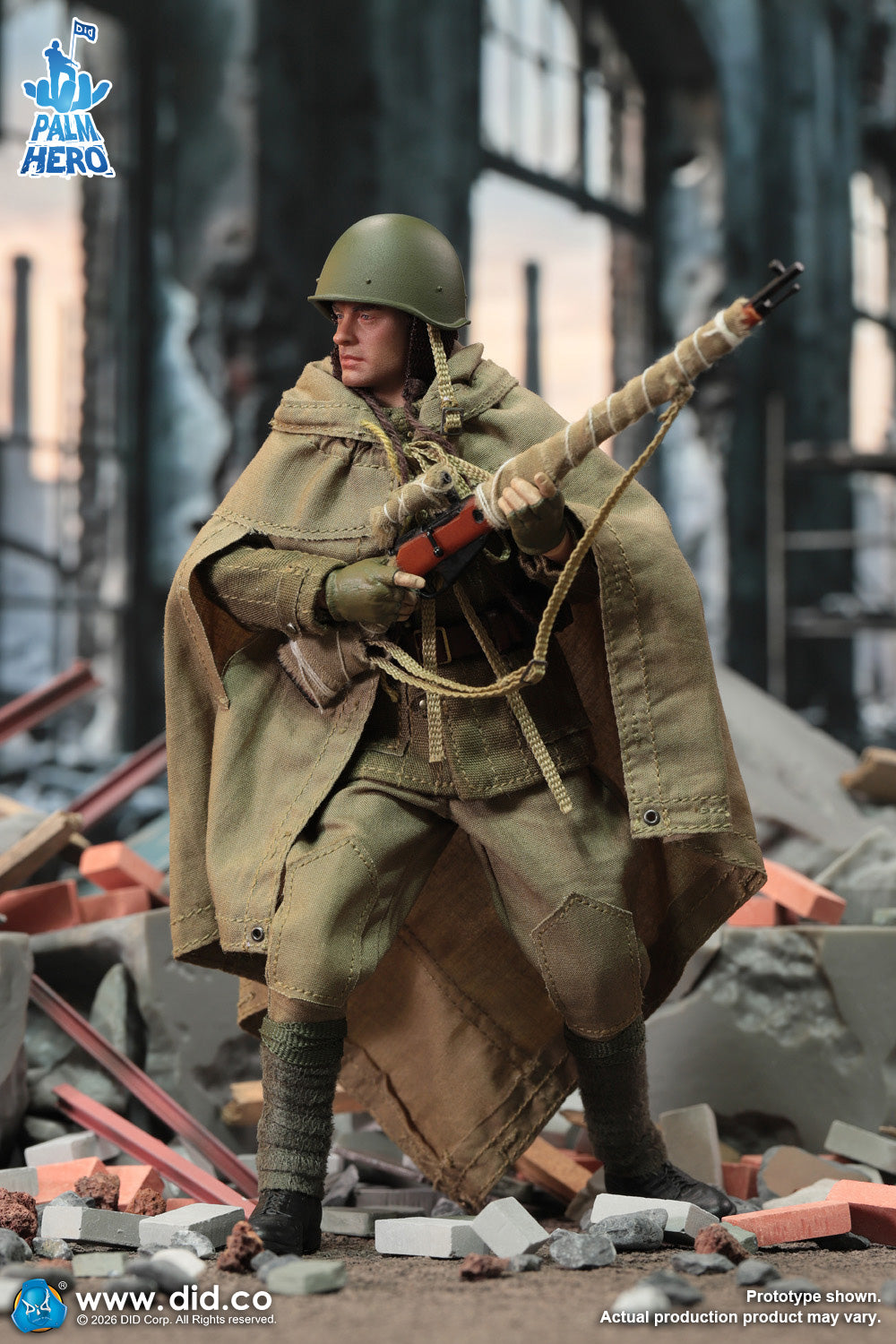 DID - XR80037 1/12 WWII Russian Sniper – Vasily Zaitsev