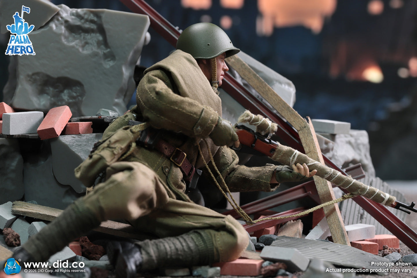 DID - XR80037 1/12 WWII Russian Sniper – Vasily Zaitsev