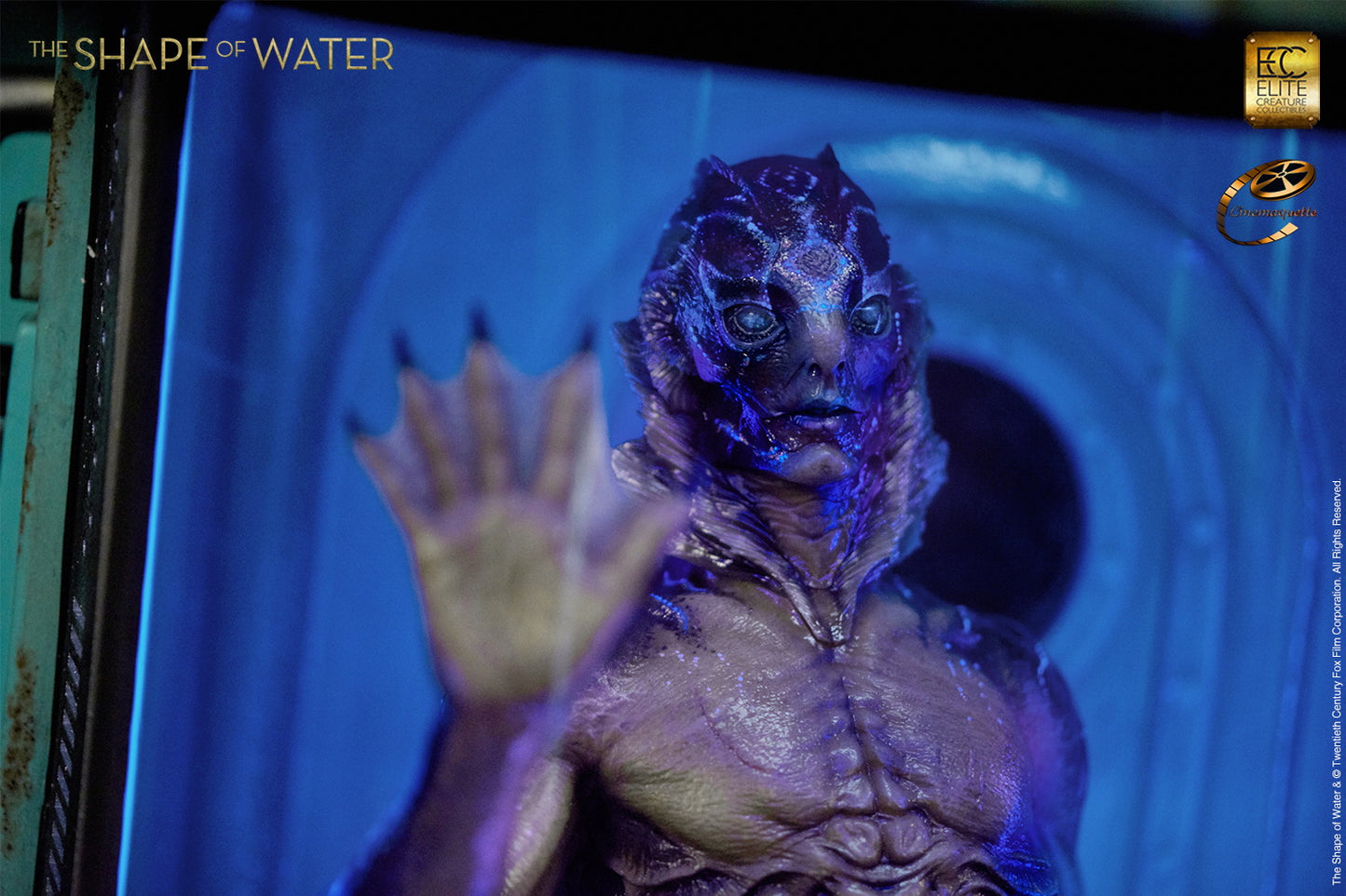 ECC ELITE CREATURE COLLECTIBLES - The Shape of Water - Amphibian Man - Maquette - Scala 1:3