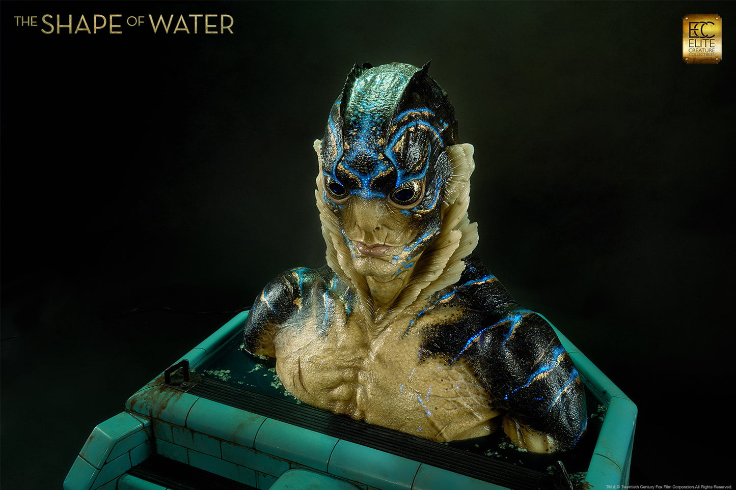 ECC ELITE CREATURE COLLECTIBLES - The Shape of Water - Life Size Bust 1:1