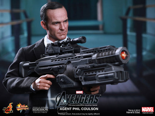 HOT TOYS - The Marvel Avengers - Agent Phil Coulson - Movie Masterpiece 1:6 Action Doll  MMS189