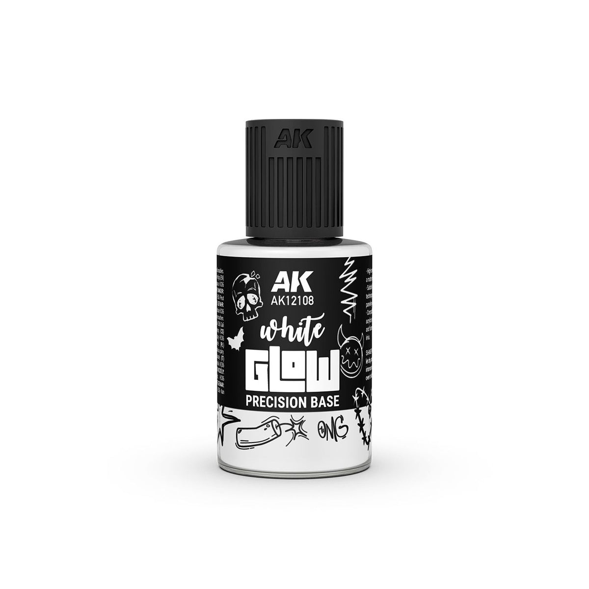 AK INTERACTIVE AK12108 WHITE GLOW PRECISION BASE 30ml