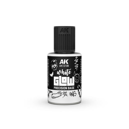 AK INTERACTIVE AK12108 WHITE GLOW PRECISION BASE 30ml