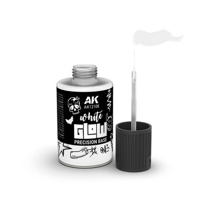 AK INTERACTIVE AK12108 WHITE GLOW PRECISION BASE 30ml