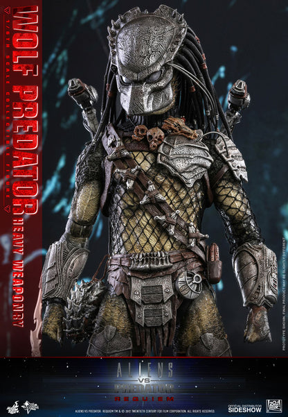 HOT TOYS – AVP “Aliens Vs. Predator”: Requiem – Wolf Predator (Heavy Weaponry) – Movie Masterpiece