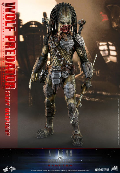 HOT TOYS – AVP “Aliens Vs. Predator”: Requiem – Wolf Predator (Heavy Weaponry) – Movie Masterpiece