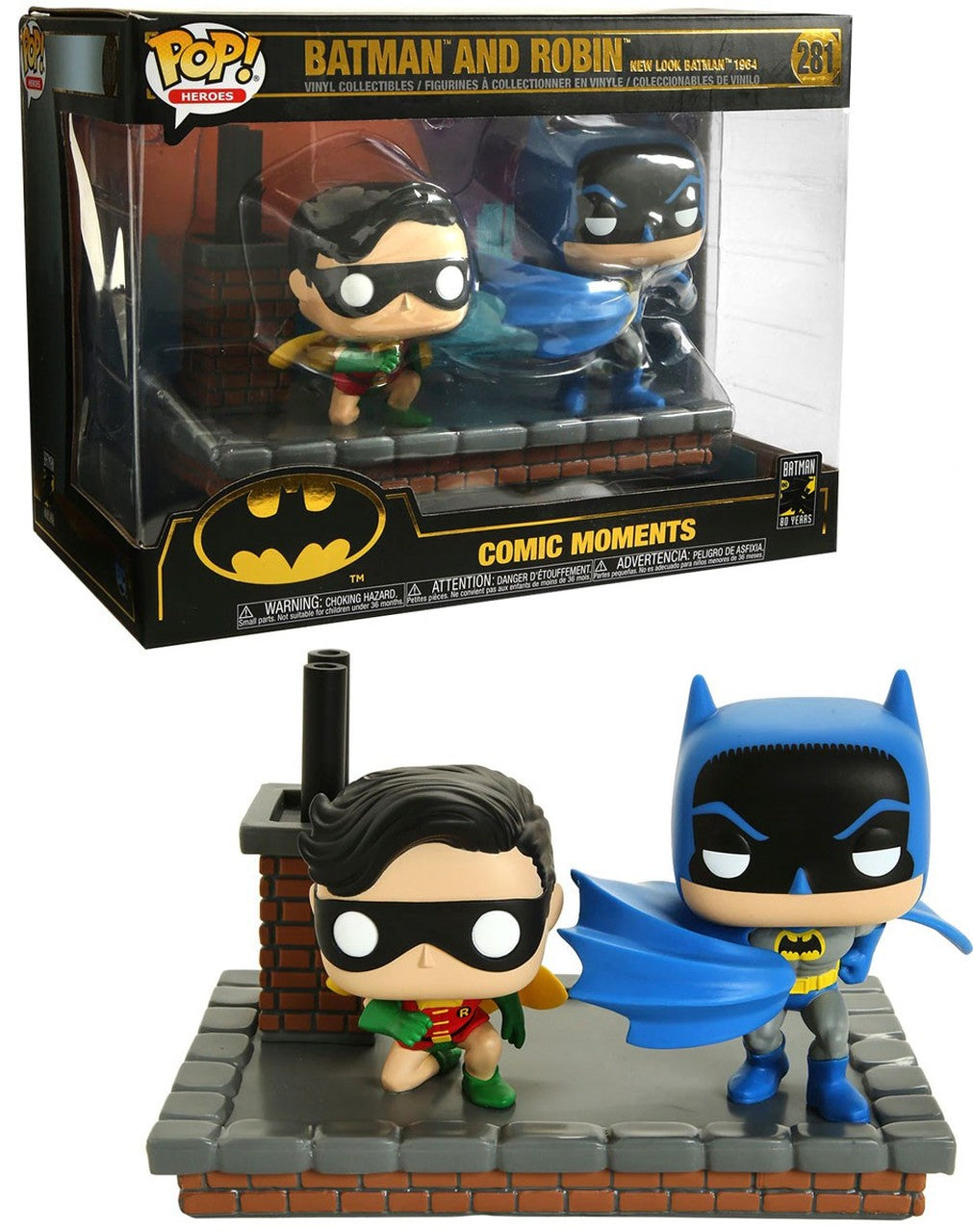 FUNKO - POP! Dc Comics - Batman 80Th & Robin 1964 #281