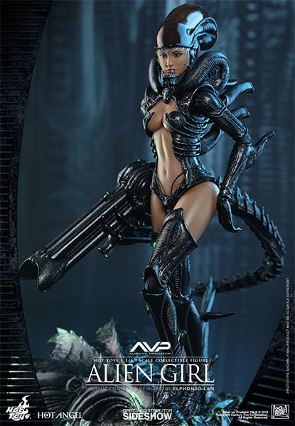 HOT TOYS - Aliens vs Predator - Alien Girl - Hot Angel Series 1:6 Action Doll HAS002