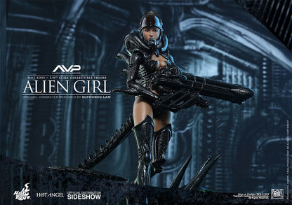 HOT TOYS - Aliens vs Predator - Alien Girl - Hot Angel Series 1:6 Action Doll HAS002