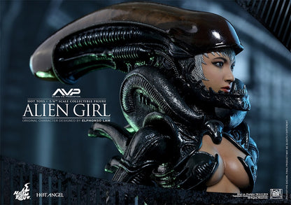 HOT TOYS - Aliens vs Predator - Alien Girl - Hot Angel Series 1:6 Action Doll HAS002