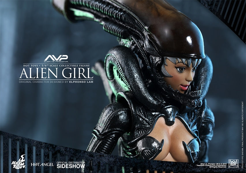 HOT TOYS - Aliens vs Predator - Alien Girl - Hot Angel Series 1:6 Action Doll HAS002