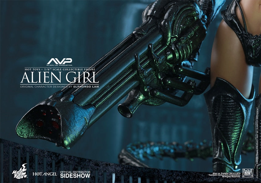 HOT TOYS - Aliens vs Predator - Alien Girl - Hot Angel Series 1:6 Action Doll HAS002