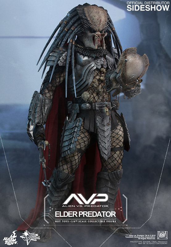 HOT TOYS - Aliens vs Predator - Elder Predator - Movie Masterpiece 1:6 Action Doll MMS325