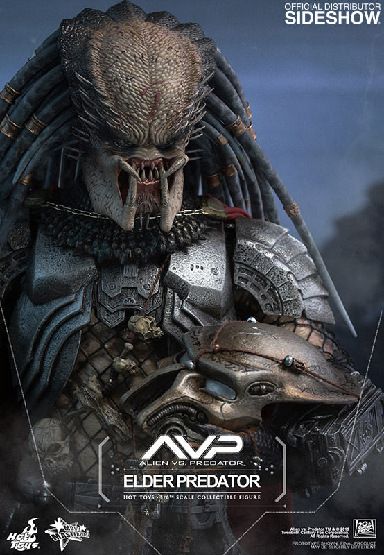 HOT TOYS - Aliens vs Predator - Elder Predator - Movie Masterpiece 1:6 Action Doll MMS325