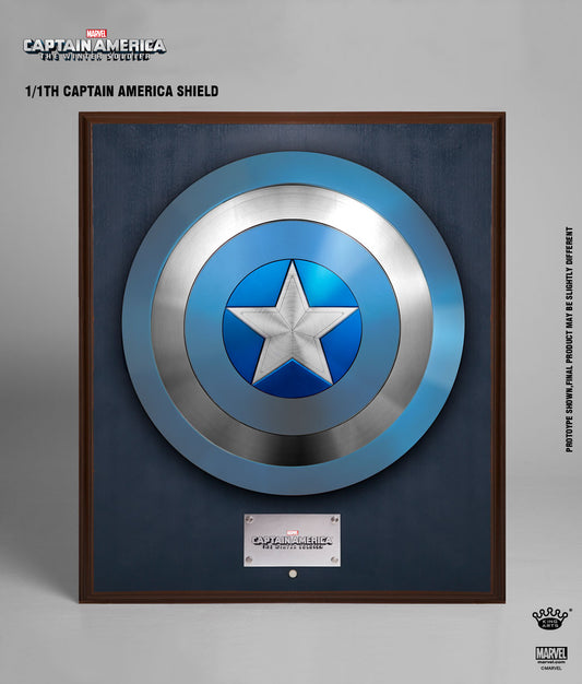 KING ARTS - Marvel - Captain America2 Shield-Stealth Blue Wall Fixed Style
