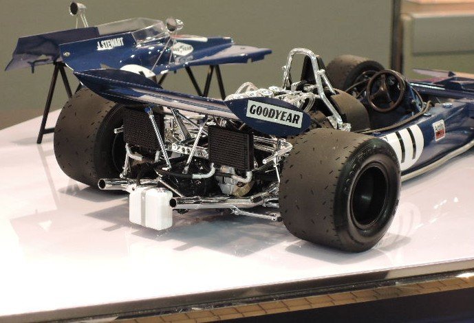 TAMIYA MODEL KIT -  Tirrell 003 1971 Monaco Gp (Metal & Photo-Etched Parts Included)  1/12