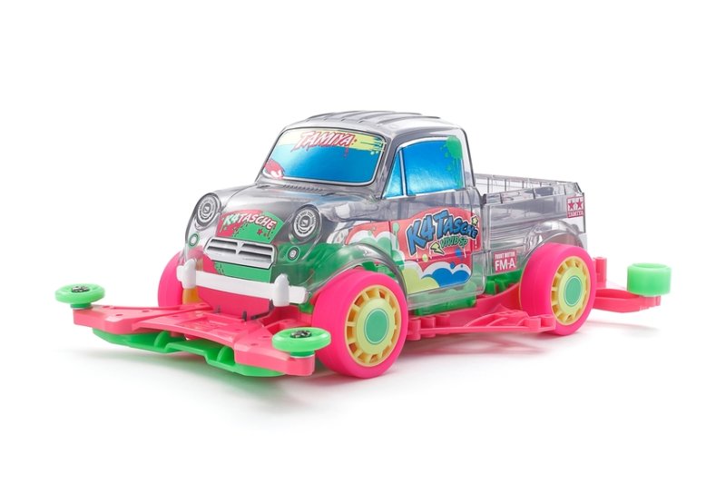 TAMIYA - Mini4WD K4 Tasche Vivid Special Pink/Green (FM-A)  1/32