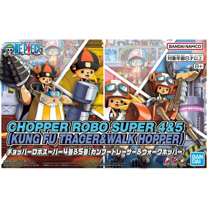 BANDAI - Chopper Robo Super 4&5 Kung Fu Tracer &walk Hopper