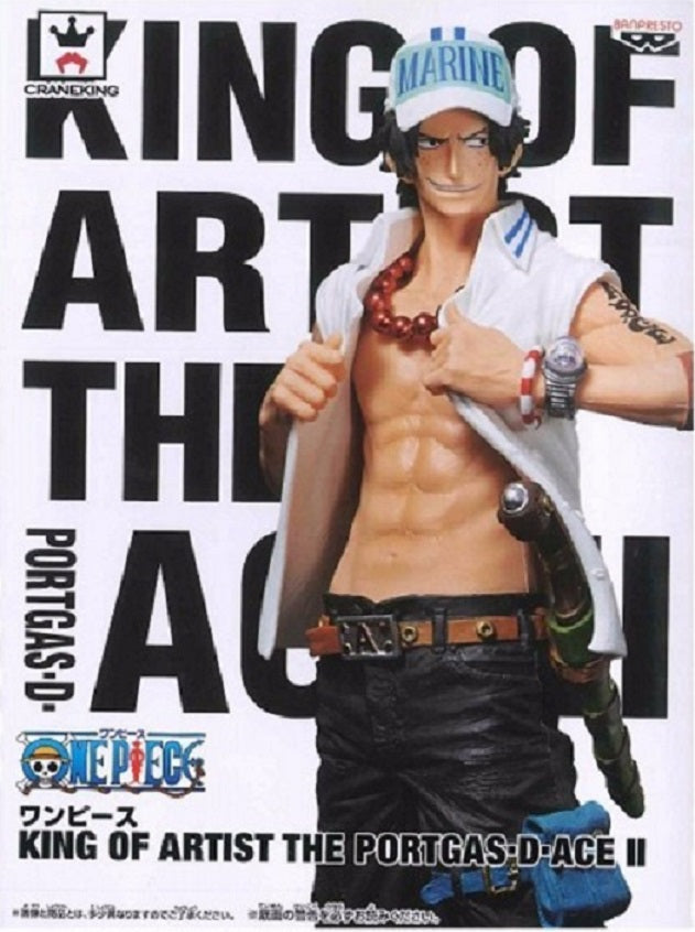 BANPRESTO - One Piece King of Artist Portgas-D-Ace Marine