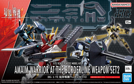 BANDAI MODEL KIT - Gunpla - HG Amaim Warrior at the Borderline Weapon Set 2 1/72