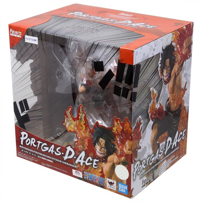 BANDAI - One Piece Figuarts Zero Pvc Statue Port Ace 2nd Division Commander Figuarts Figuarts Zero Pvc Statue Pvc Statue