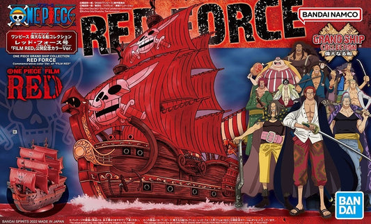 BANDAI - One Piece Grand Ship Coll Red Force Red