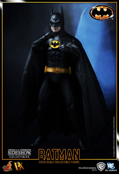 HOT TOYS - Dc Comics - Batman (Tim Burton) - Batman (1989 Ver) - DX09 Series 1:6 Action Doll