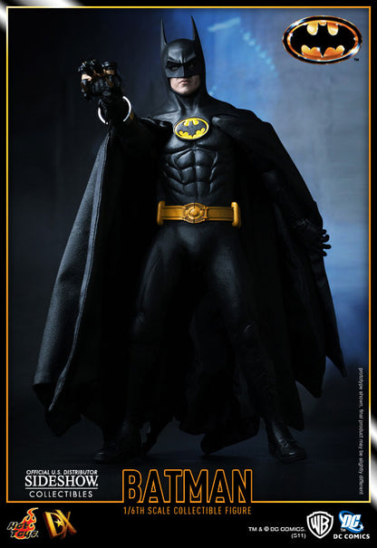 HOT TOYS - Dc Comics - Batman (Tim Burton) - Batman (1989 Ver) - DX09 Series 1:6 Action Doll