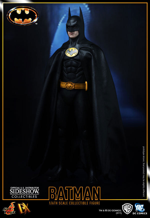 HOT TOYS - Dc Comics - Batman (Tim Burton) - Batman (1989 Ver) - DX09 Series 1:6 Action Doll