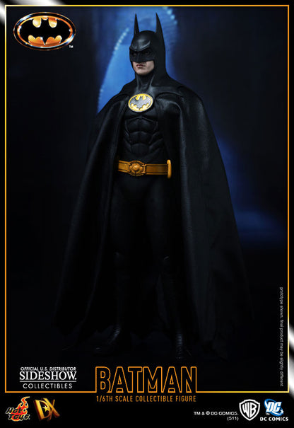 HOT TOYS - Dc Comics - Batman (Tim Burton) - Batman (1989 Ver) - DX09 Series 1:6 Action Doll