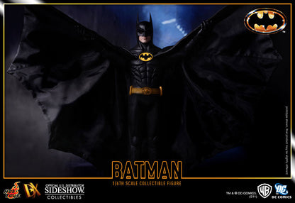 HOT TOYS - Dc Comics - Batman (Tim Burton) - Batman (1989 Ver) - DX09 Series 1:6 Action Doll