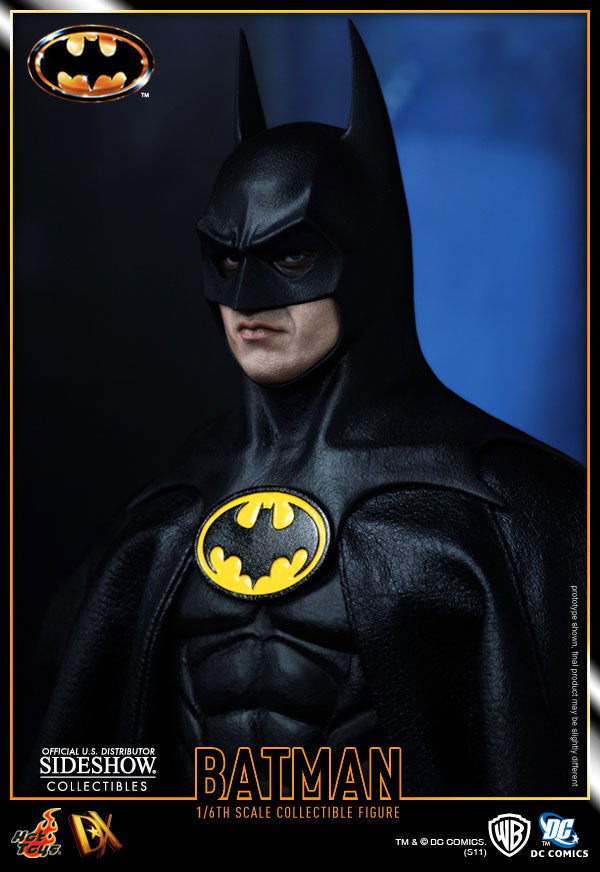 HOT TOYS - Dc Comics - Batman (Tim Burton) - Batman (1989 Ver) - DX09 Series 1:6 Action Doll